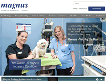 Tablet Screenshot of magnusgroup.com.au